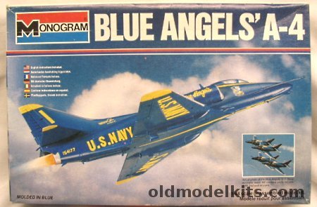 Monogram 1/48 A-4F Skyhawk Blue Angles, 5422 plastic model kit